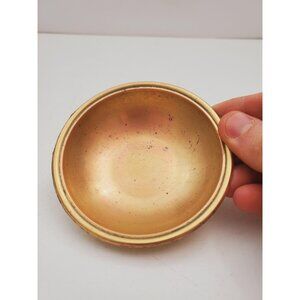 Vintage 1950s / BRASS SOAP DISH / Solid Brass Soap Holder Soap Dispenser Vintage